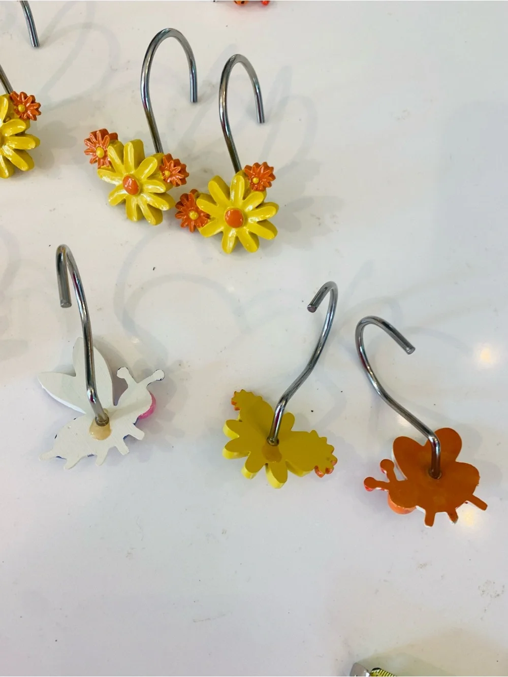 Creative Bath Cute As A Bug Shower Curtain Hooks Set Of 12 Unused